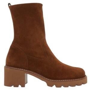 Brown suede leather Boots